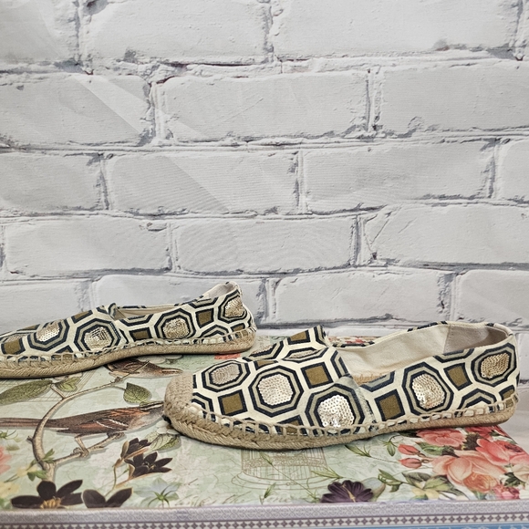 Tory Burch Cecily Embellished Espadrilles - Picture 2 of 7